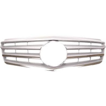 MERCEDES E-Class W212 09-13 Ribbad Krom Sportgrill AMG Sport-Look DIEDERICHS